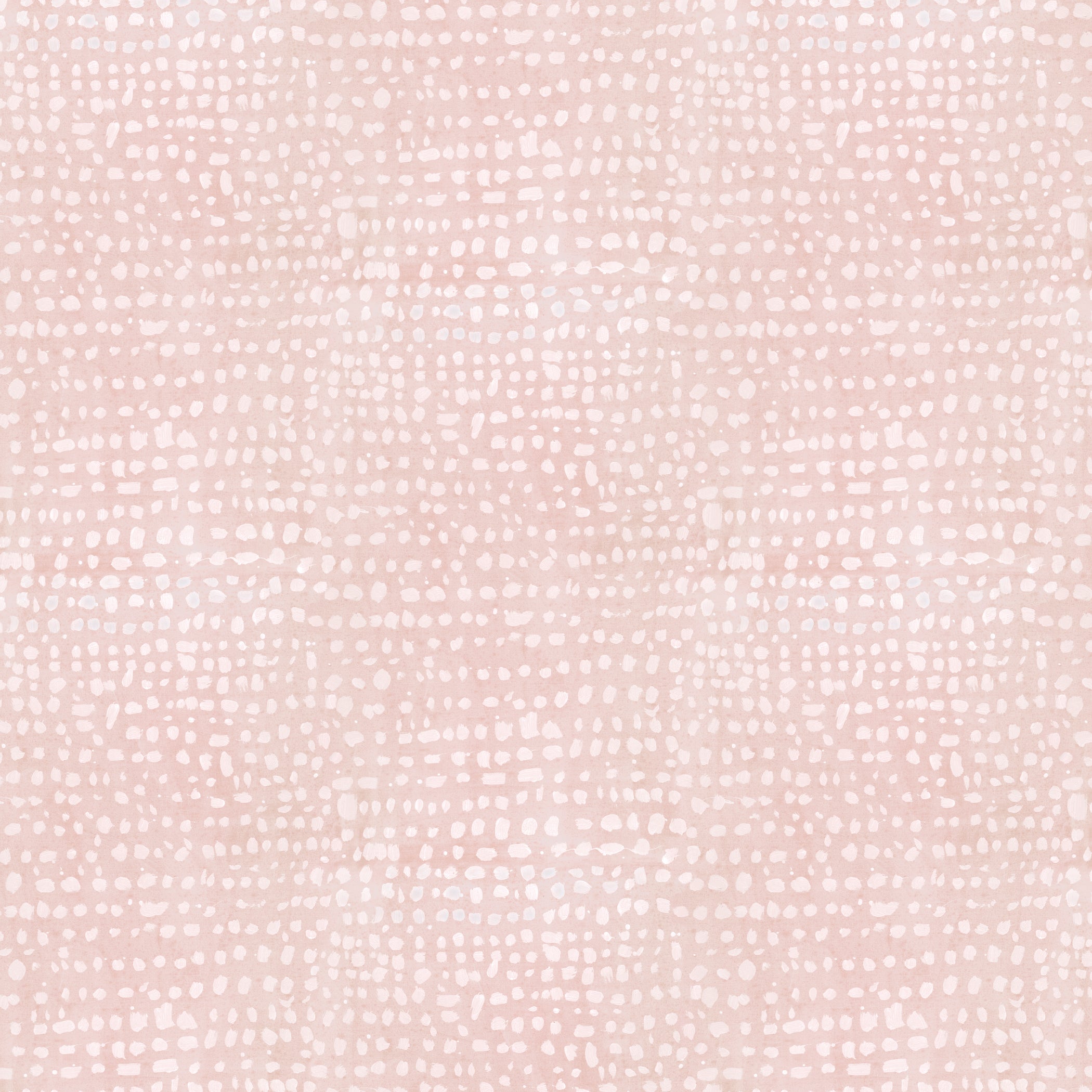 Dots Wallpaper Swatch in Blush