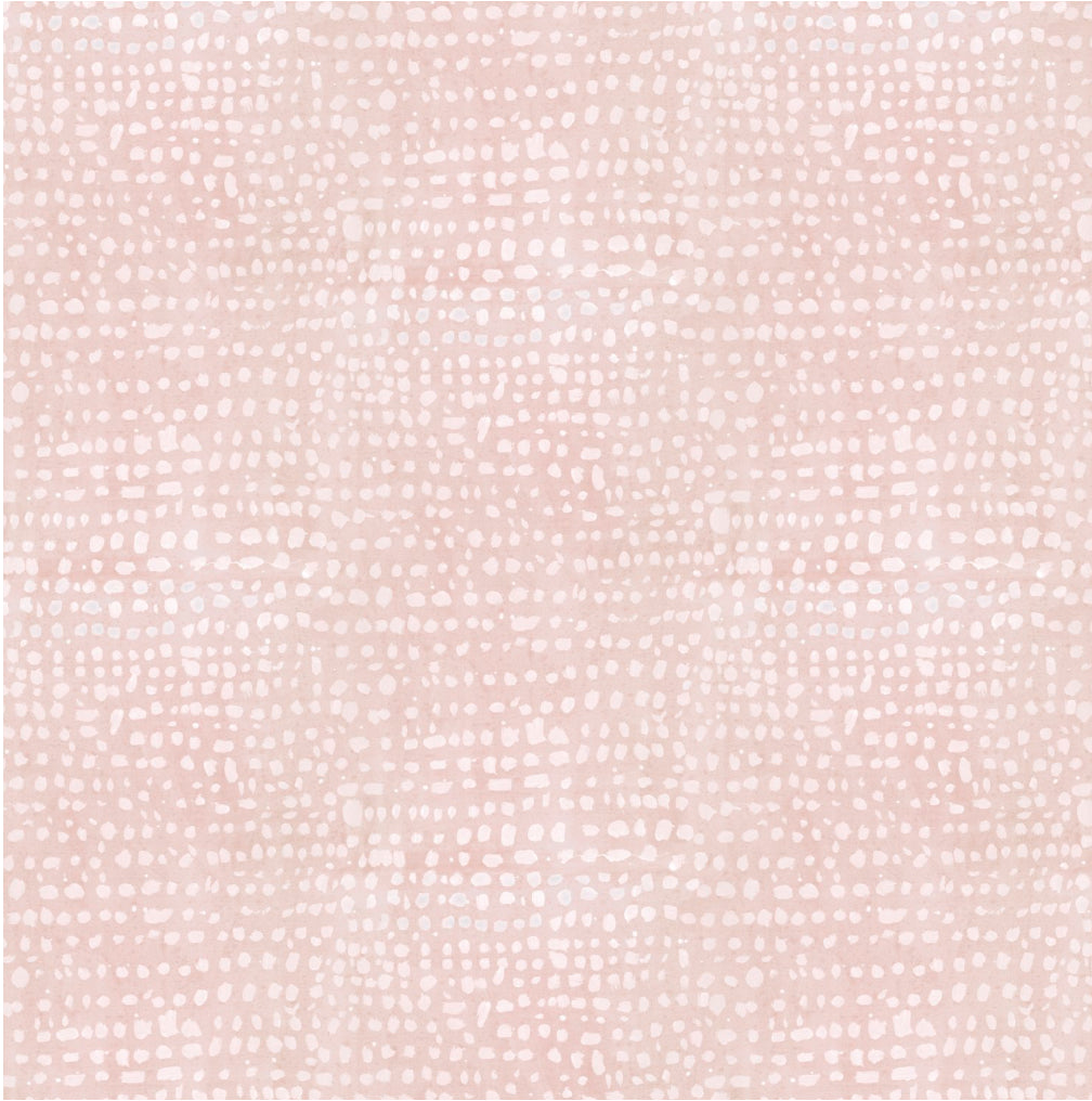 Dots Fabric Swatch in Blush