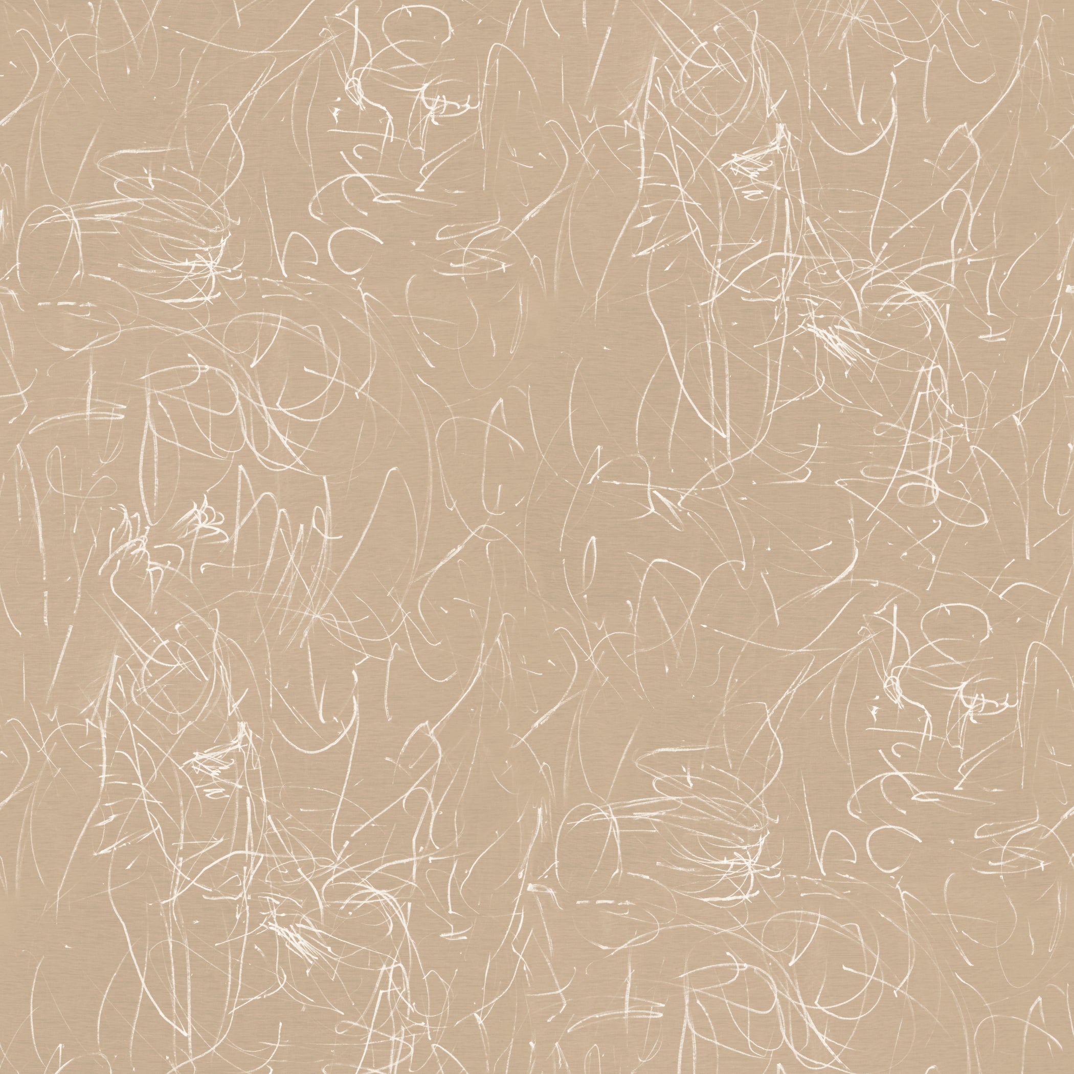 Scribble Wallpaper Swatch in Natural