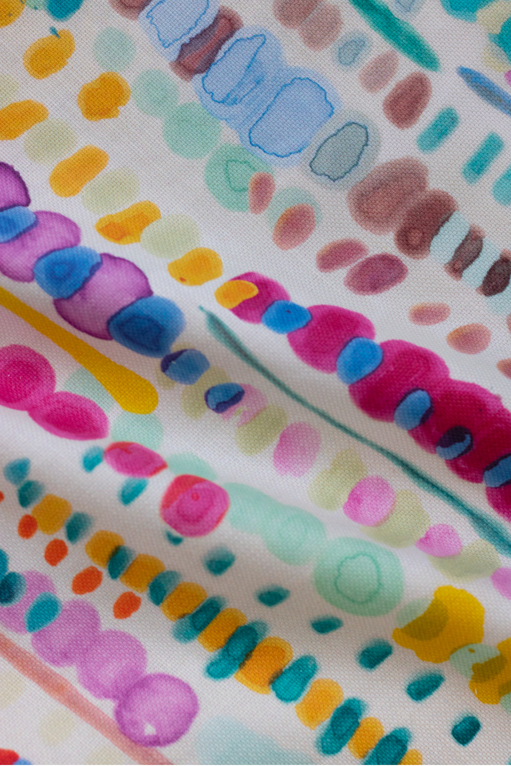 Moments Fabric Swatch in Rainbow