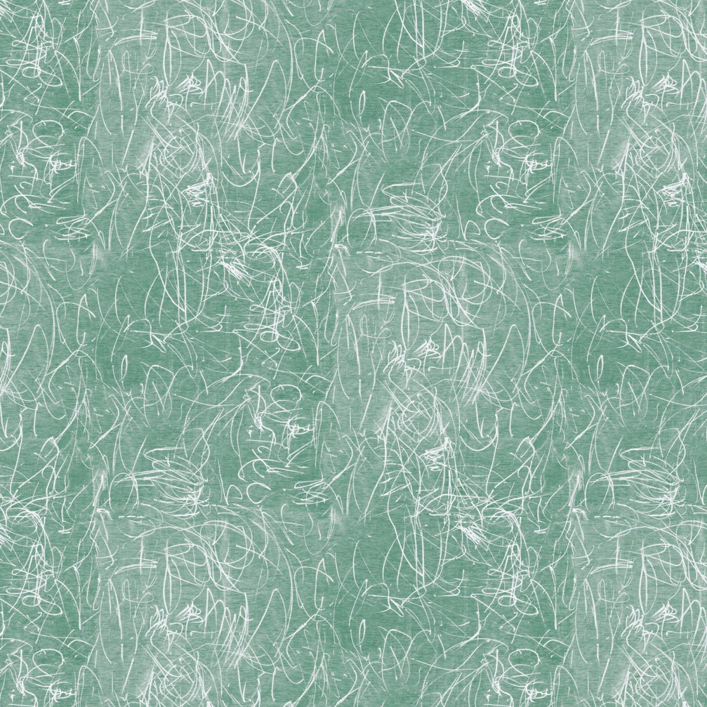 Scribble Fabric in Chalkboard