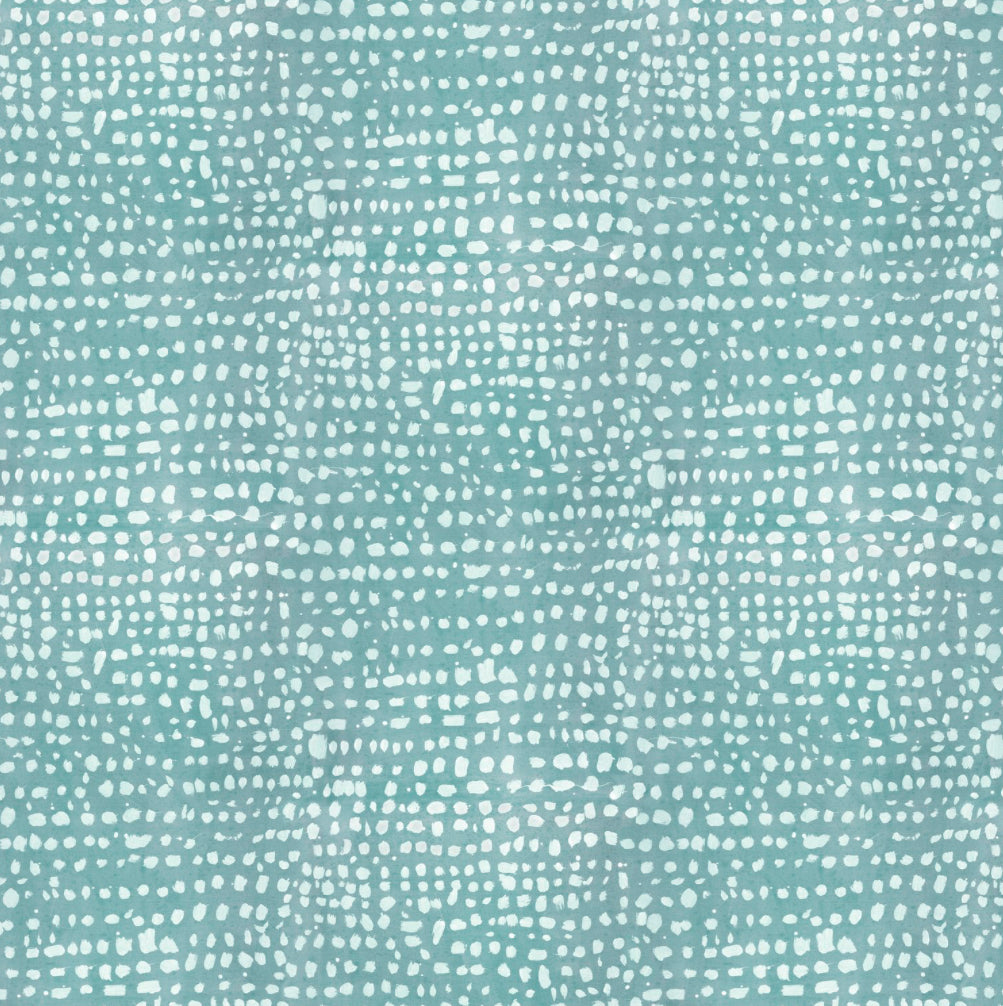 Dots Fabric in Ocean