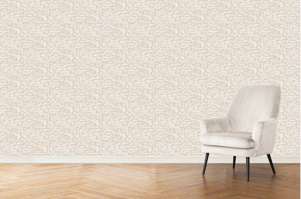 Doodles Wallpaper Swatch in Clouds
