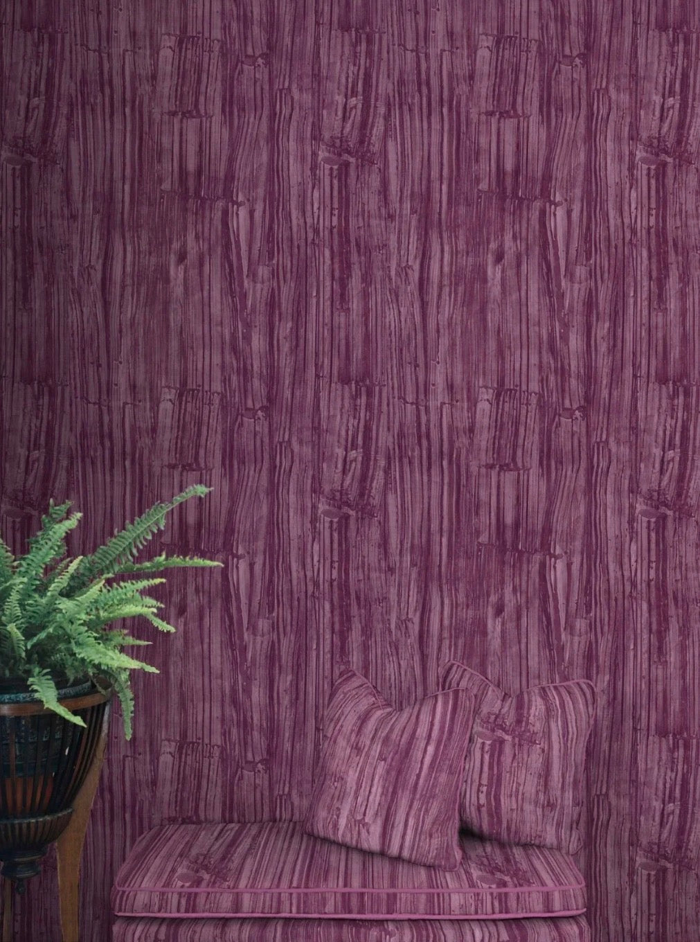 Texture Fabric Swatch in Plum