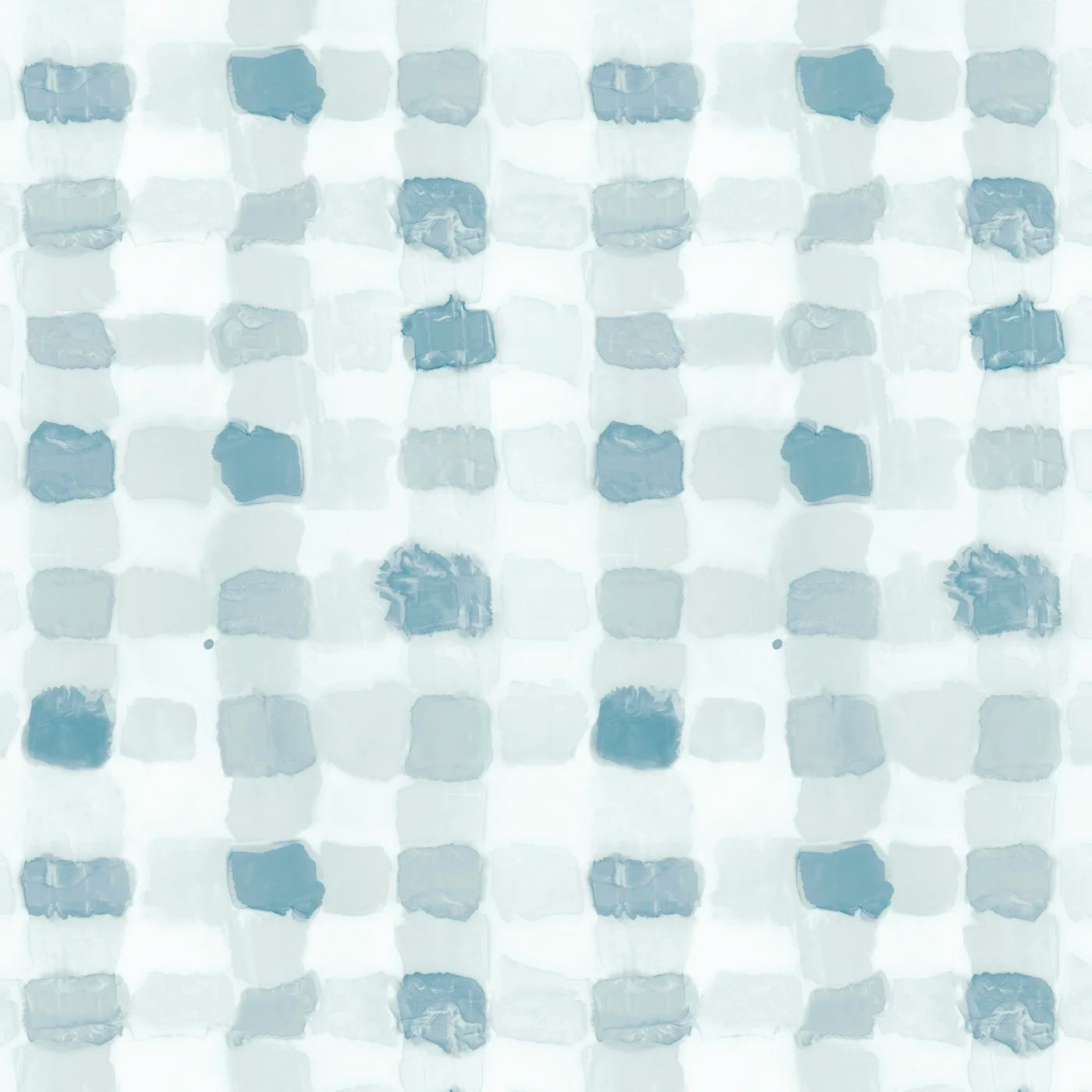 Gingham Fabric in Mist