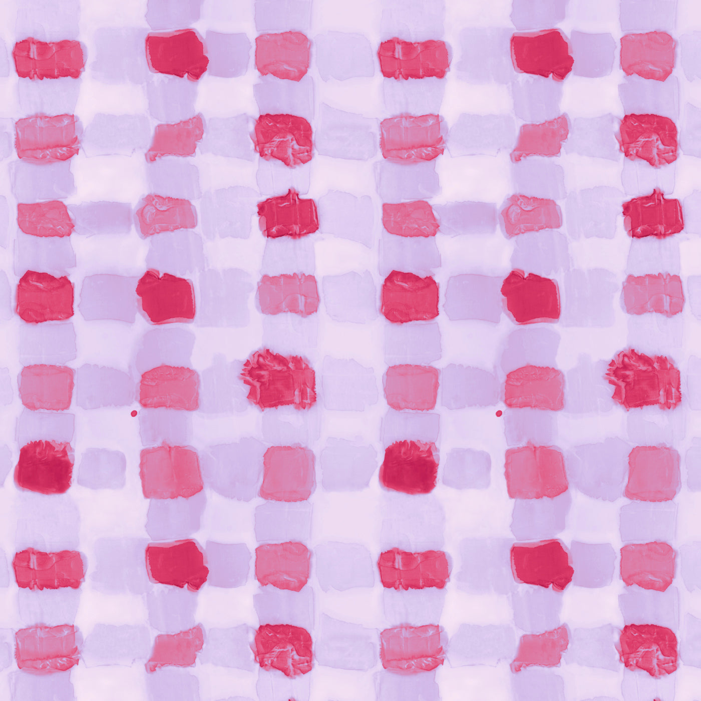 Gingham Wallpaper in Lavender